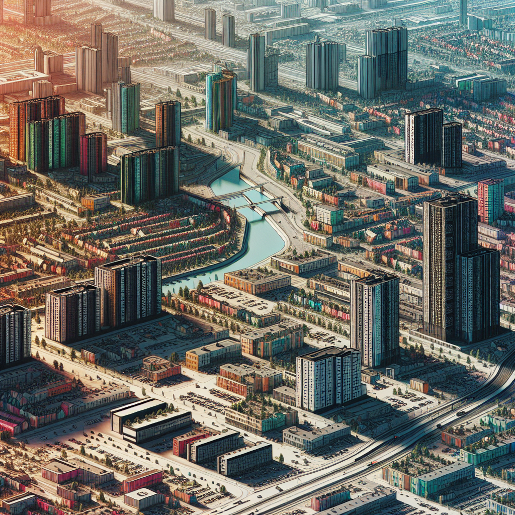 Einfluss der Bevölkerungsdichte auf Mietspiegel in Essen Huttrop